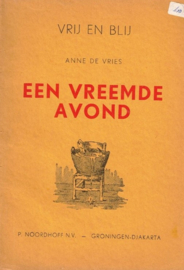 Vries, Anne de-Een vreemde avond