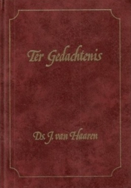 Haaren, Ds. J. van-Ter gedachtenis