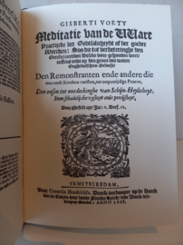 Voetius, Gisbertus-Proeve van de Cracht der Godtsalicheyt