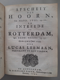 Ridderus, Fransiscus (e.a.)-Convoluut (1678-1747)