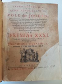 Mobachius, Joachimus-De Langh Gewenschte Aenstaende Bekering van het Volk der Jooden
