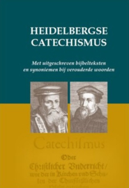 GBS-Heidelbergse Catechismus met uitgeschreven Bijbelteksten (nieuw, licht beschadigd)