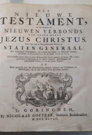 Goetzee, Nicolaas (uitgever)-Het Nieuwe Testament