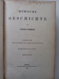 Mommsen, Theodor-Römische Geschichte (Fünfter Band)