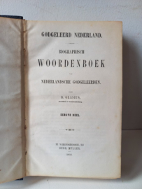 Glasius, B.-Godgeleerd Nederland-Biografisch Woordenboek