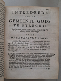 Ridderus, Fransiscus (e.a.)-Convoluut (1678-1747)