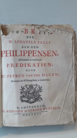 Hagen, Do. Petrus van der-De Brief van Paulus aan de Philippensen