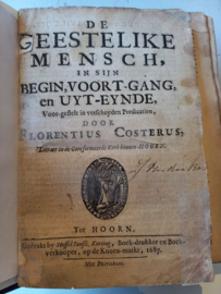 Costerus, Florentius-De Geestelyke Mensch