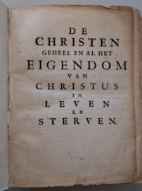 Kemp, Johannes van der-Catechismusverklaring