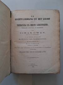 Owen, Johan-De Rechtvaardiging uit het geloof
