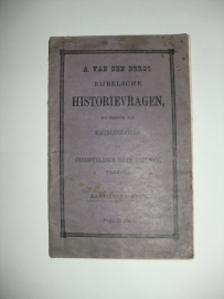 Berg, A. van den-Bijbelsche Historievragen