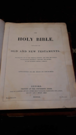 University Press Oxford-The Holy Bible containing Old and New Testament (1860)