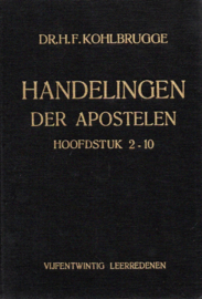 Kohlbrugge, Dr. H.F.-Handelingen der Apostelen