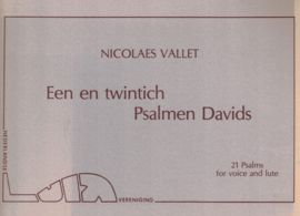 Vallet, Nicolaes-Een en twintich Psalmen Davids