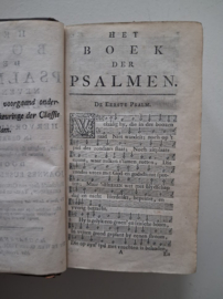 Voet, Joannes Eusebius-Het Boek der Psalmen nevens de Gezangen (1764)