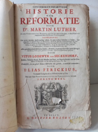 Seckendorf, Vitus Lodewyk van-Historie der Reformatie