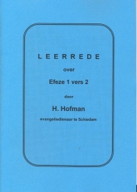 Hofman, Ds. H.-Leerrede over Efeze 1 vers 2