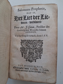 Bogaert, Cornelis (e.a.)-Convoluut met zeven werken (1608-1633)