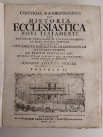 Baumgarten, Sigismundus Iacobus-Historia Ecclesiastica Novi Testament