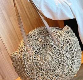 Ibiza roundie bag met rits