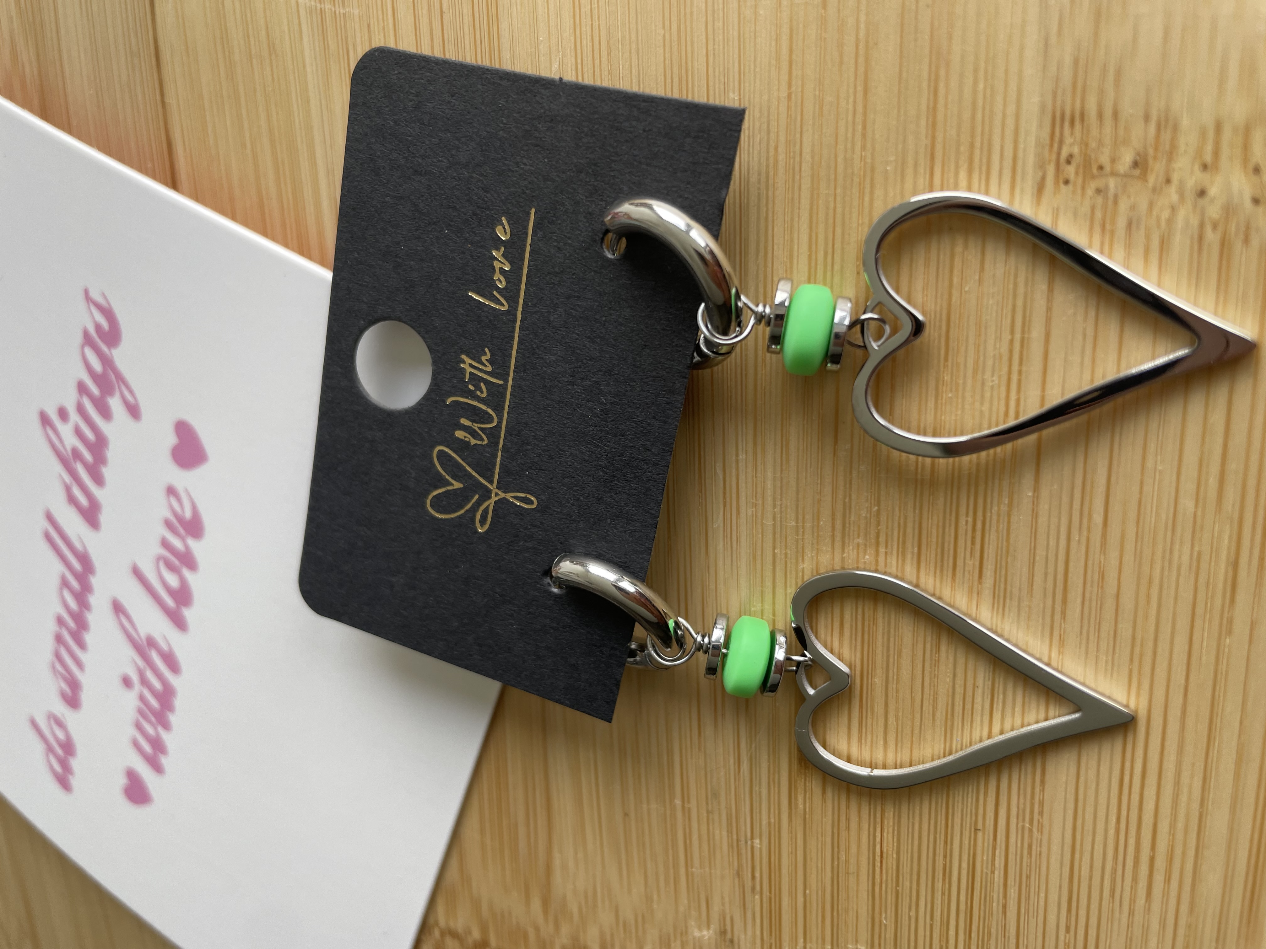 Statement oorbellen | zilver
