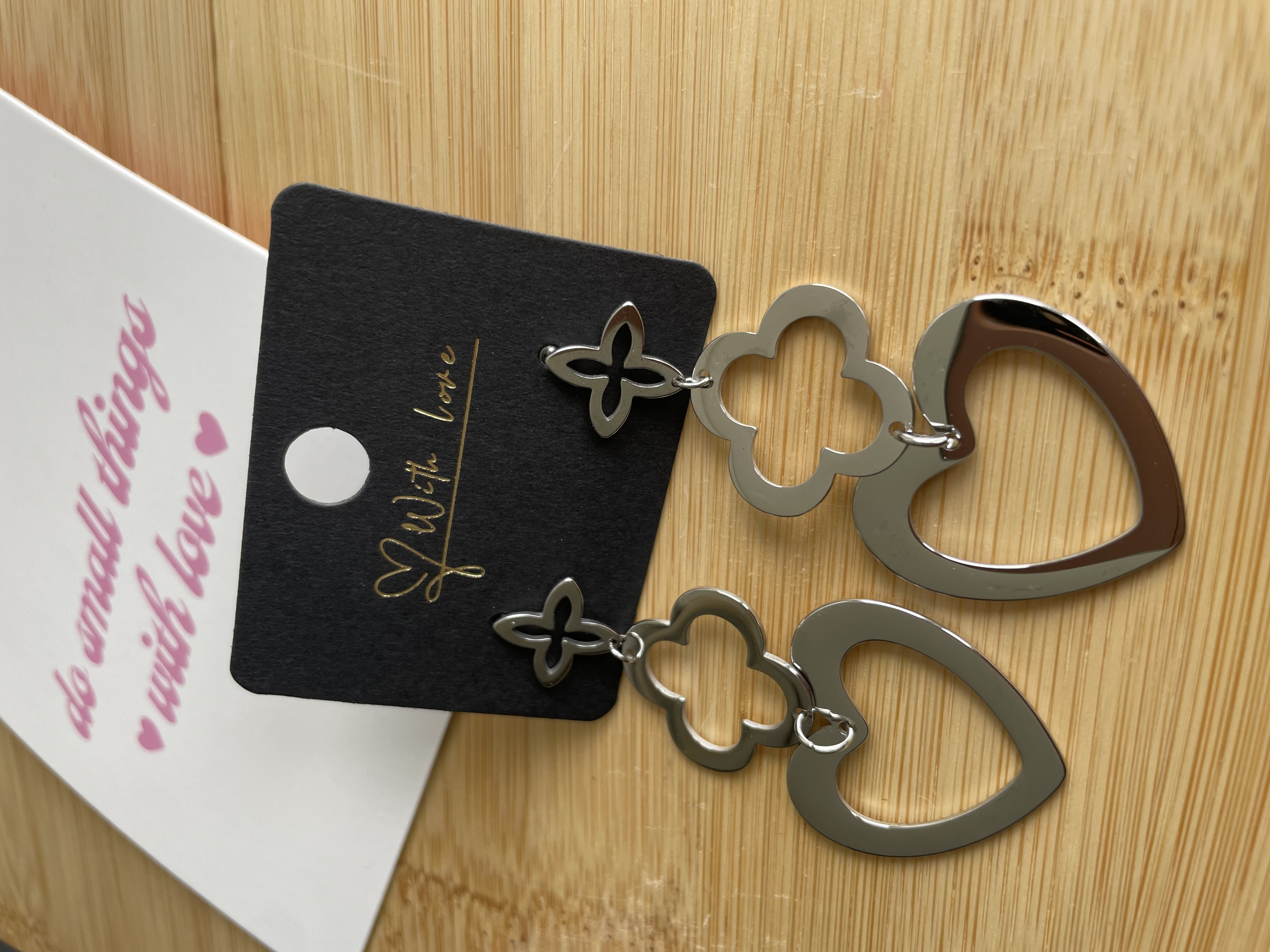 Statement oorbellen | zilver