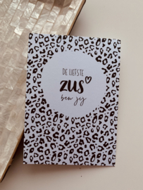 De liefste zus ben jij