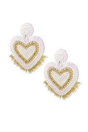 Statement earrings | hearts