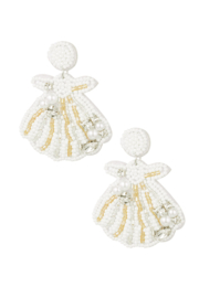 Statement earrings | seashell