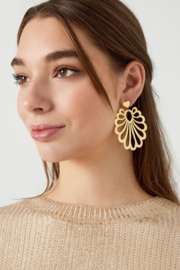 Statement earrings | gold