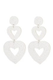 Statement earrings | hearts