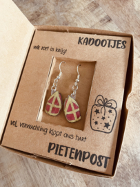 Sinterklaas oorbellen