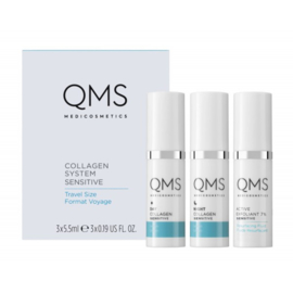 QMS Collagen System 3-step Sensitive Travel 3x5.5ml