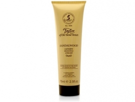 Taylor of Old Bond Street Tube scheercreme 75ml Sandalwood