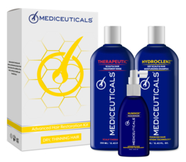 MEDICEUTICALS ADVANCED HAIR RESTORATION KIT FOR DRY, THINNING HAIR