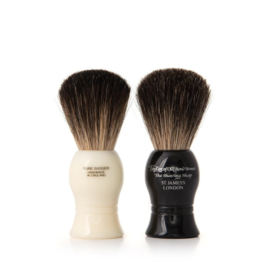 Taylor of Old Bond Street Scheerkwast Pure Badger - maat S -	P1020