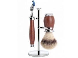 Muhle Purist Scheerset (3-delig) Gillette Fusion® Silvertip Fibre®