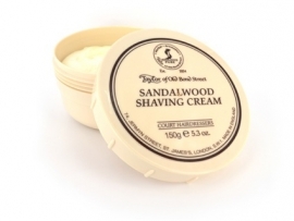 Taylor of Old Bond Street Pot scheercreme 150g Sandalwood