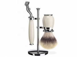 Muhle Purist Scheerset (3-delig) Gillette Mach3® Silvertip Fibre®