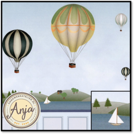 7027 Balloon Mural Nursery