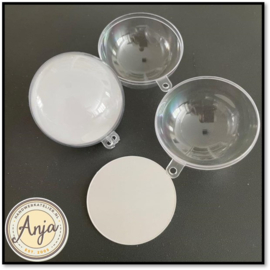 Deco Kerstbal 6 cm per 8