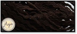 Zigzagband 2 mm Brown