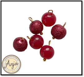 4006 Kerstballen rood