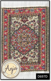 D697D Turkish Carpet Maroon