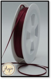 300 Burgundy Satijnlint 1.5 mm