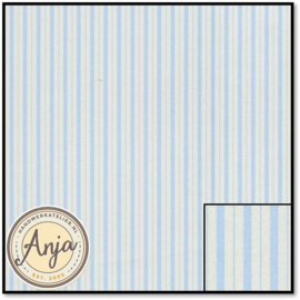 DIY189A Beckford Stripe Blue