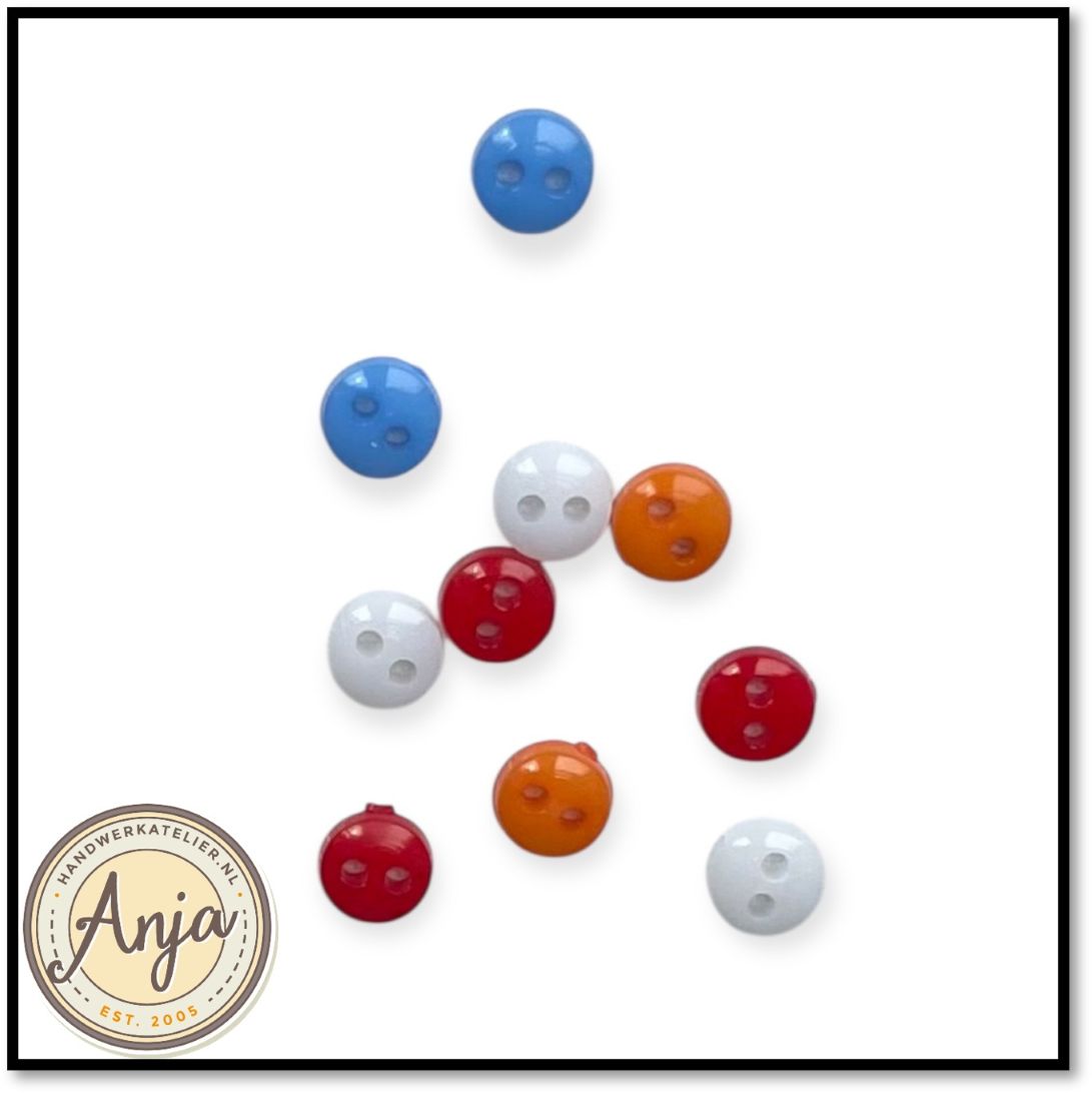 Knoopjes Holland 6 mm per 10