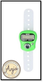Digitale toerenteller groen