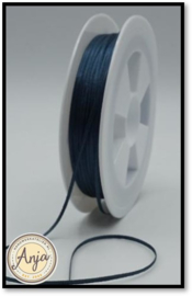 329 Dark Smoke Blue Satijnlint 1.5 mm