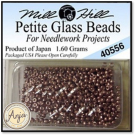 40556 Petite Glass Beads Antique Silver